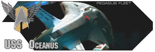 USS Oceanus banner