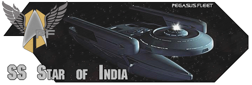 SS Star of India banner